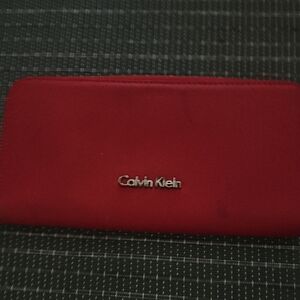 Calvin Klein Scarlet Clutch